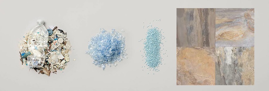 From waste plastic to finished product