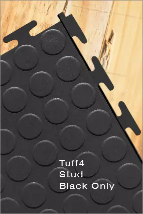 The PREMIUM Range in Stud Black Only from Tuff Floors