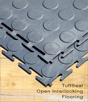 Tuff4 & Tuff6 Open Interlocking Flooring from Tuff Floors